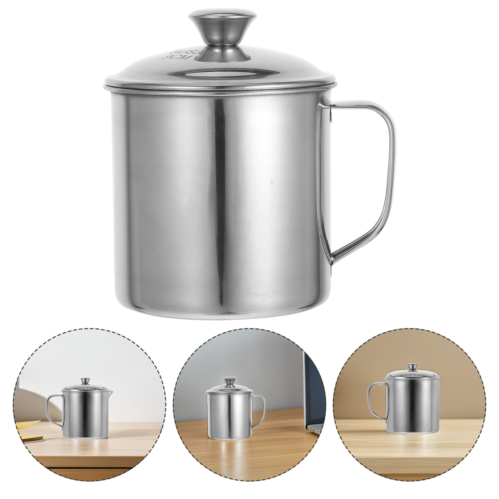 Coffee Tea & Jane - Stainless Steel Cup With Lid Reusable