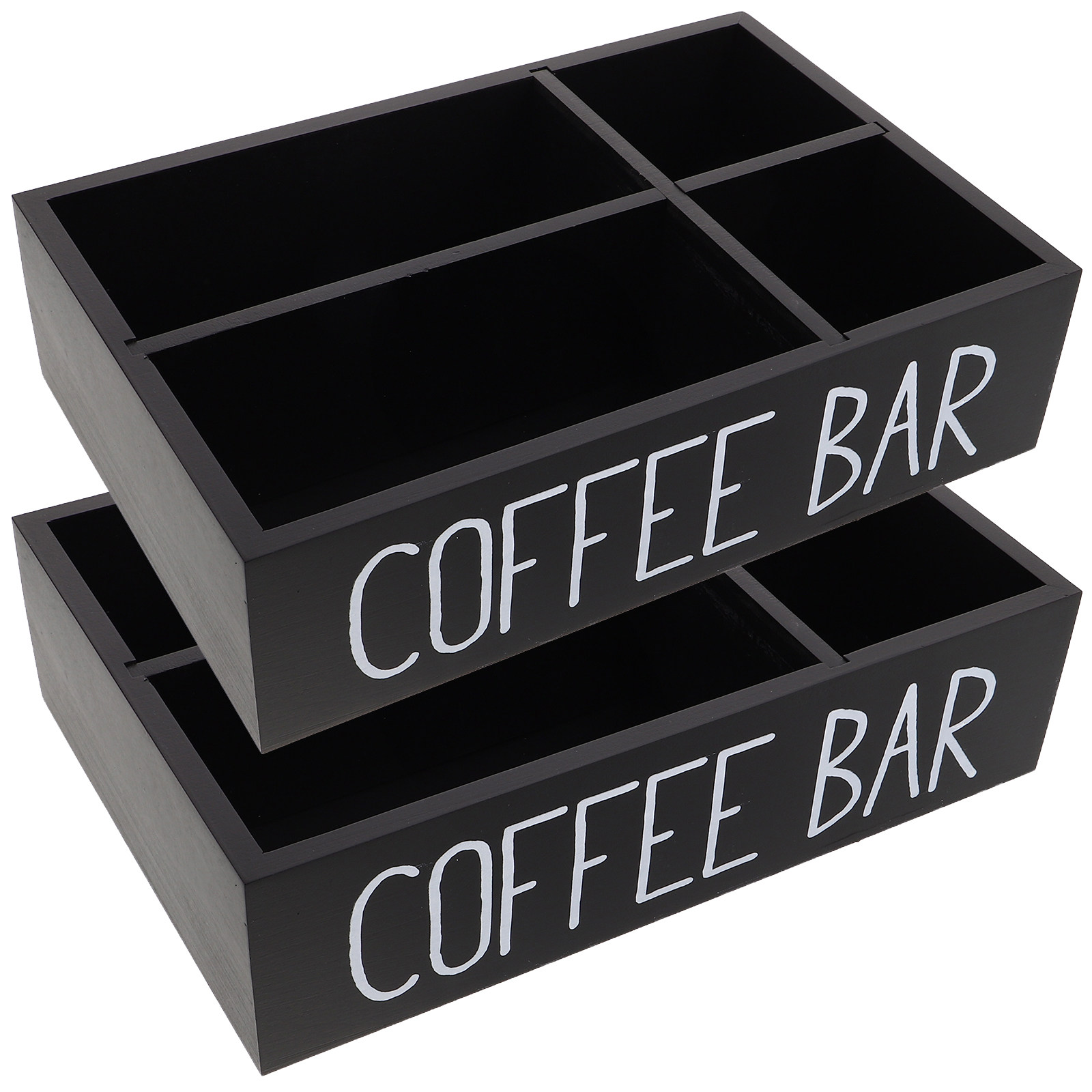 2Pcs Coffee Station Organizer  - Coffee Tea Sugar 评论和价格