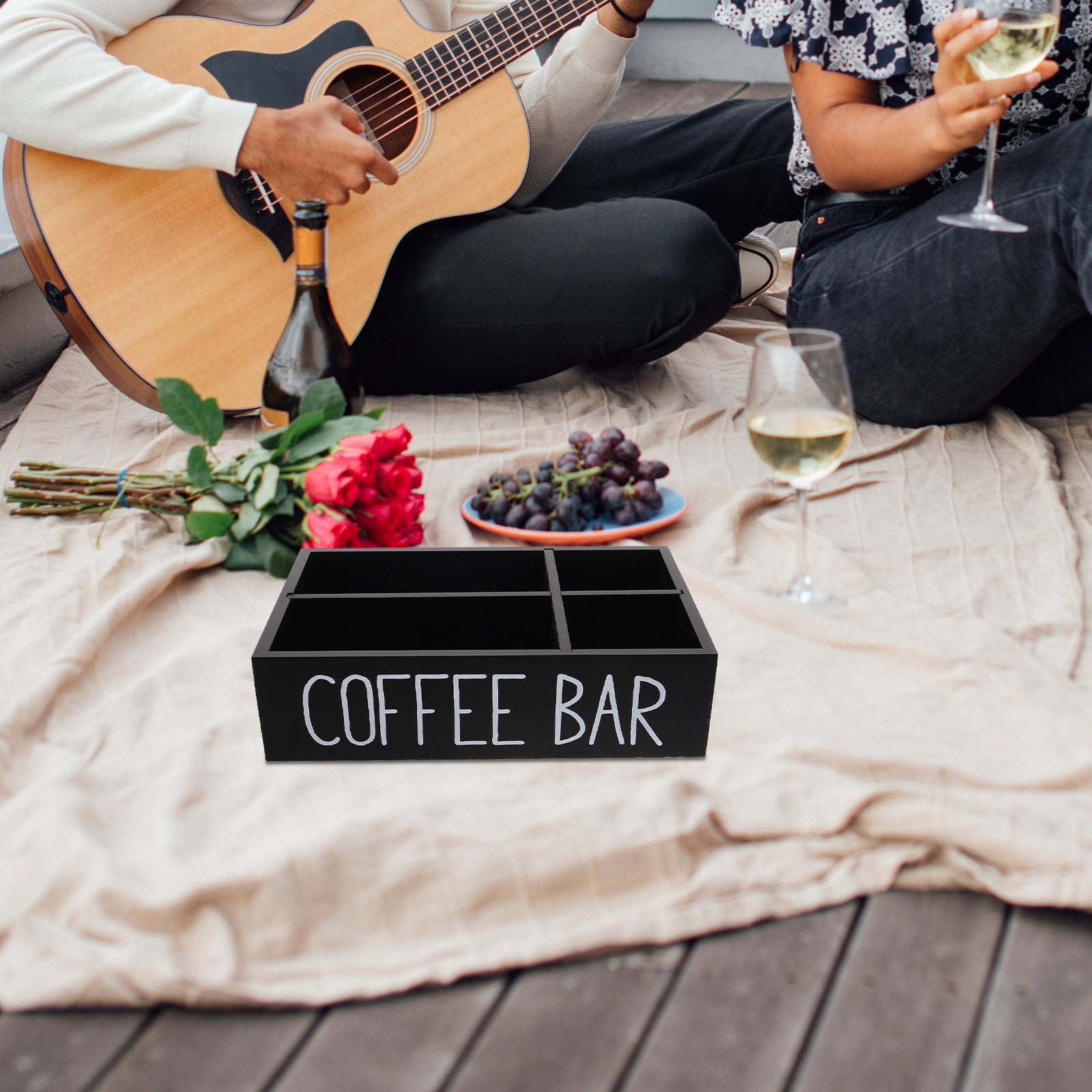 2Pcs Coffee Station Organizer  - Coffee Tea Sugar 评论和价格