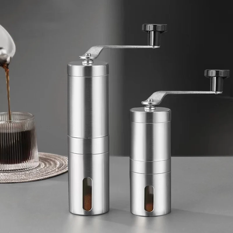 Stainless Home Portable Manual - Burr Hand Grinder 评论和价格