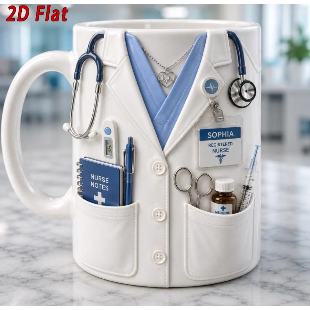 Custom Name Nurse Mug 11oz Cer - Coffee Tea Name 评论和价格