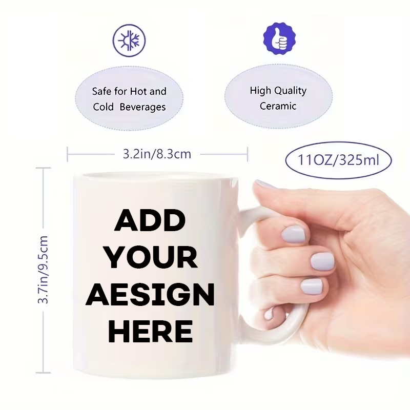 Custom Name Image Text Cup 11o - Coffee Tea Name 评论和价格