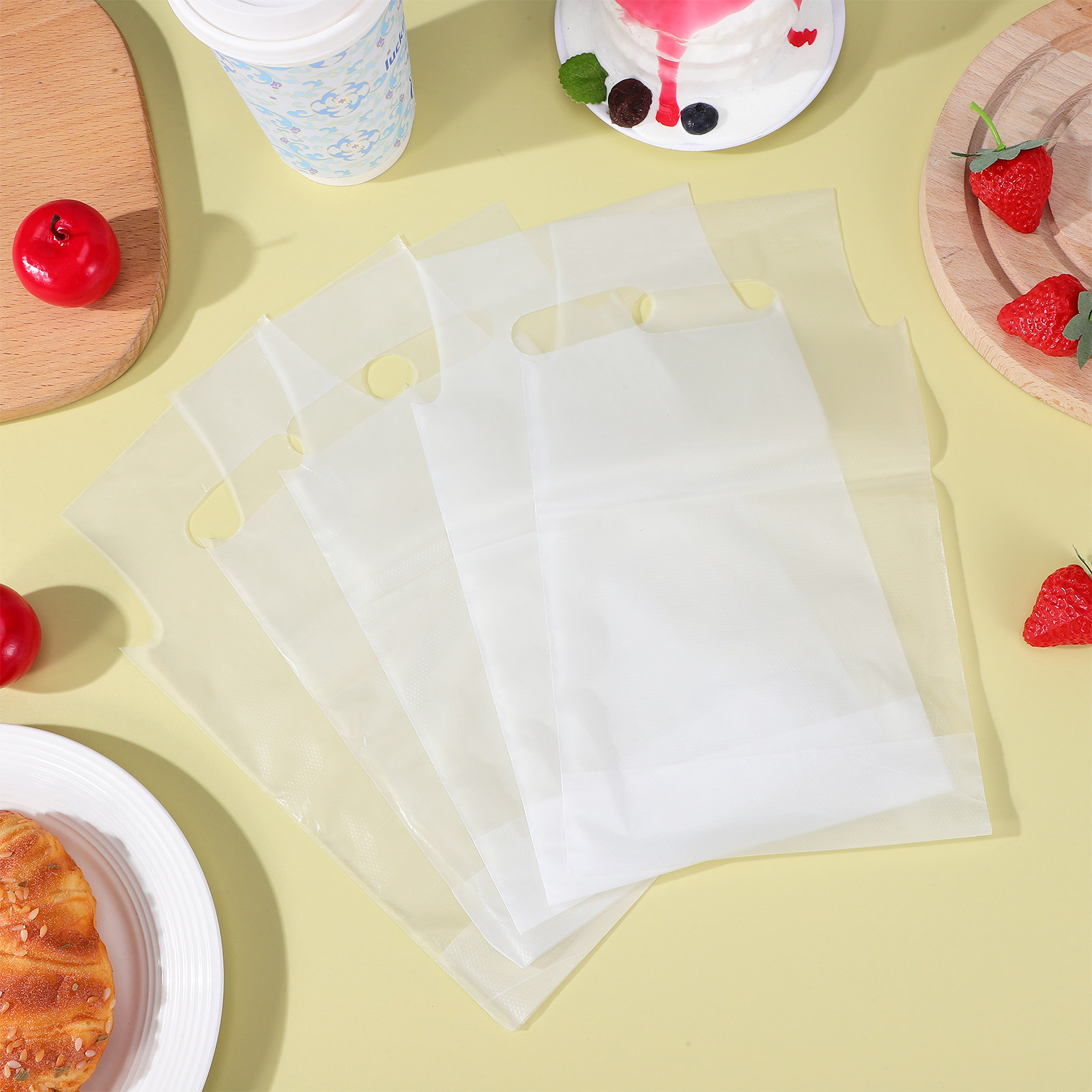500Pcs Transparent Takeout Bev - Coffee Tea With Milk 评论和价格