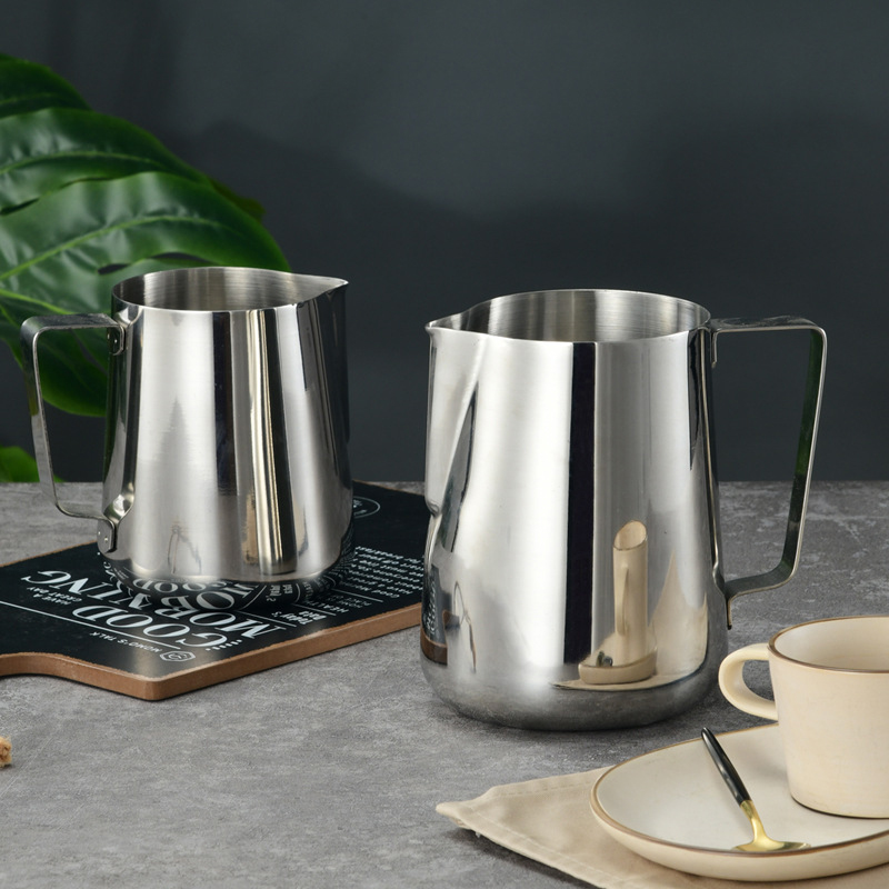 Stainless Steel Milk Frothing  - Barista Milk Jug 评论和价格