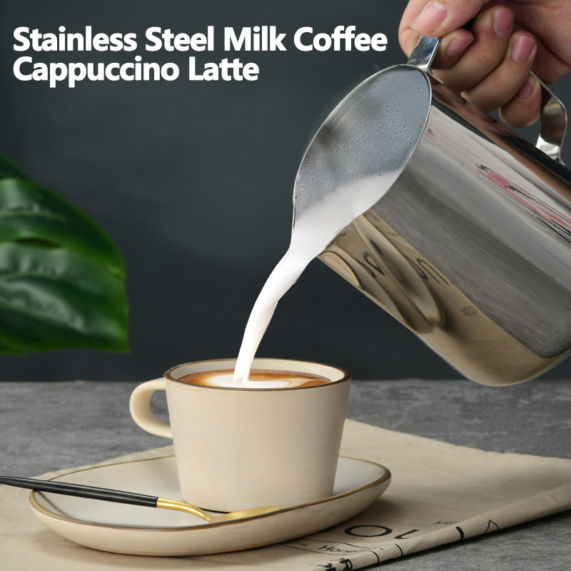 Stainless Steel Milk Frothing  - Barista Milk Jug 评论和价格
