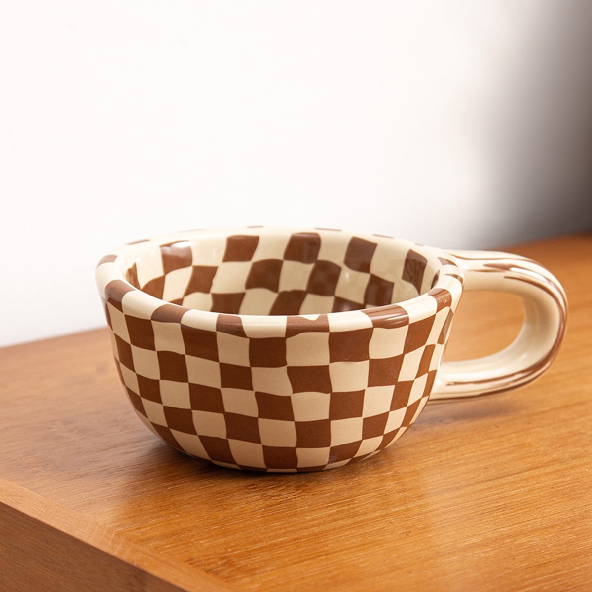 1pc Ceramic Coffee Mug with Wr - Coffee Tea & Jane 评论和价格