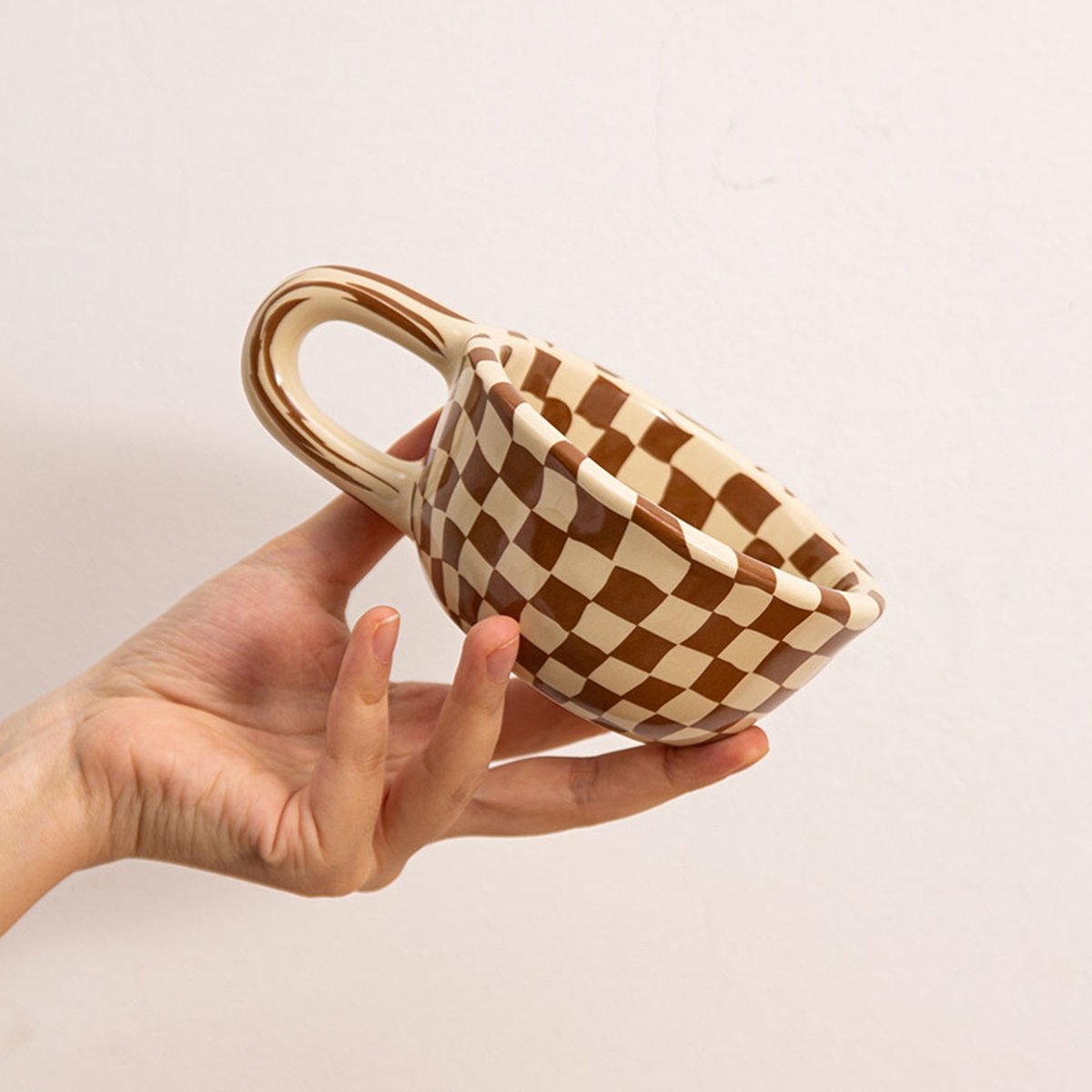 1pc Ceramic Coffee Mug with Wr - Coffee Tea & Jane 评论和价格