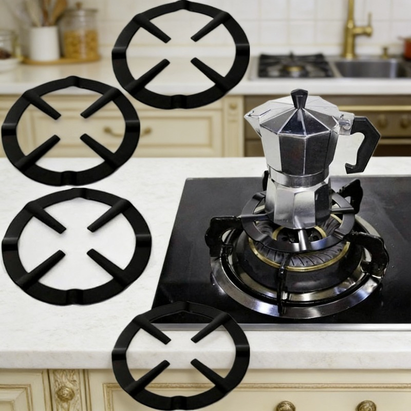 4Pcs Iron Gas Stove Support Tr - Moka Pot Stove 评论和价格