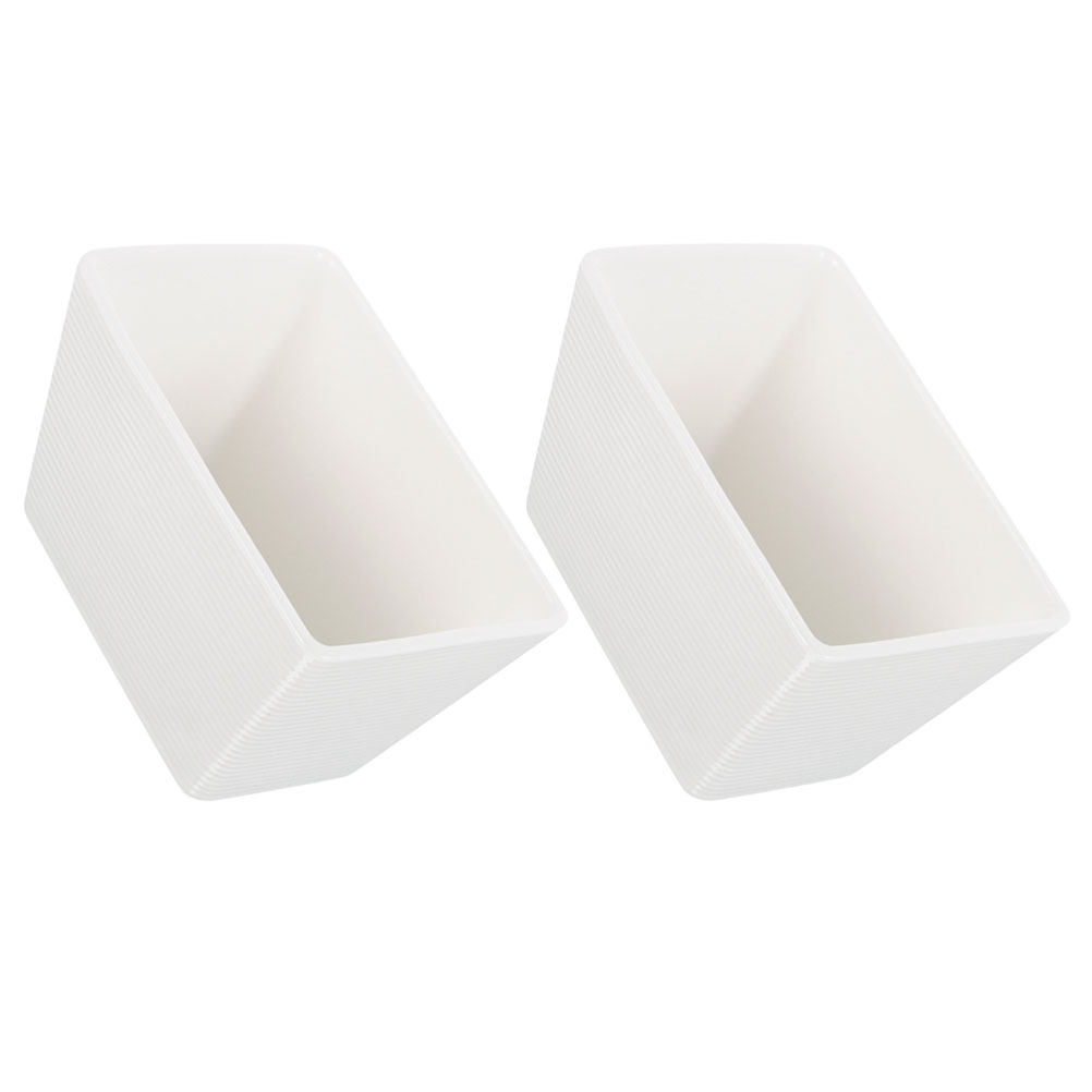 2Pcs Ceramic Tea Packet Holder - Coffee Tea Sugar 评论和价格