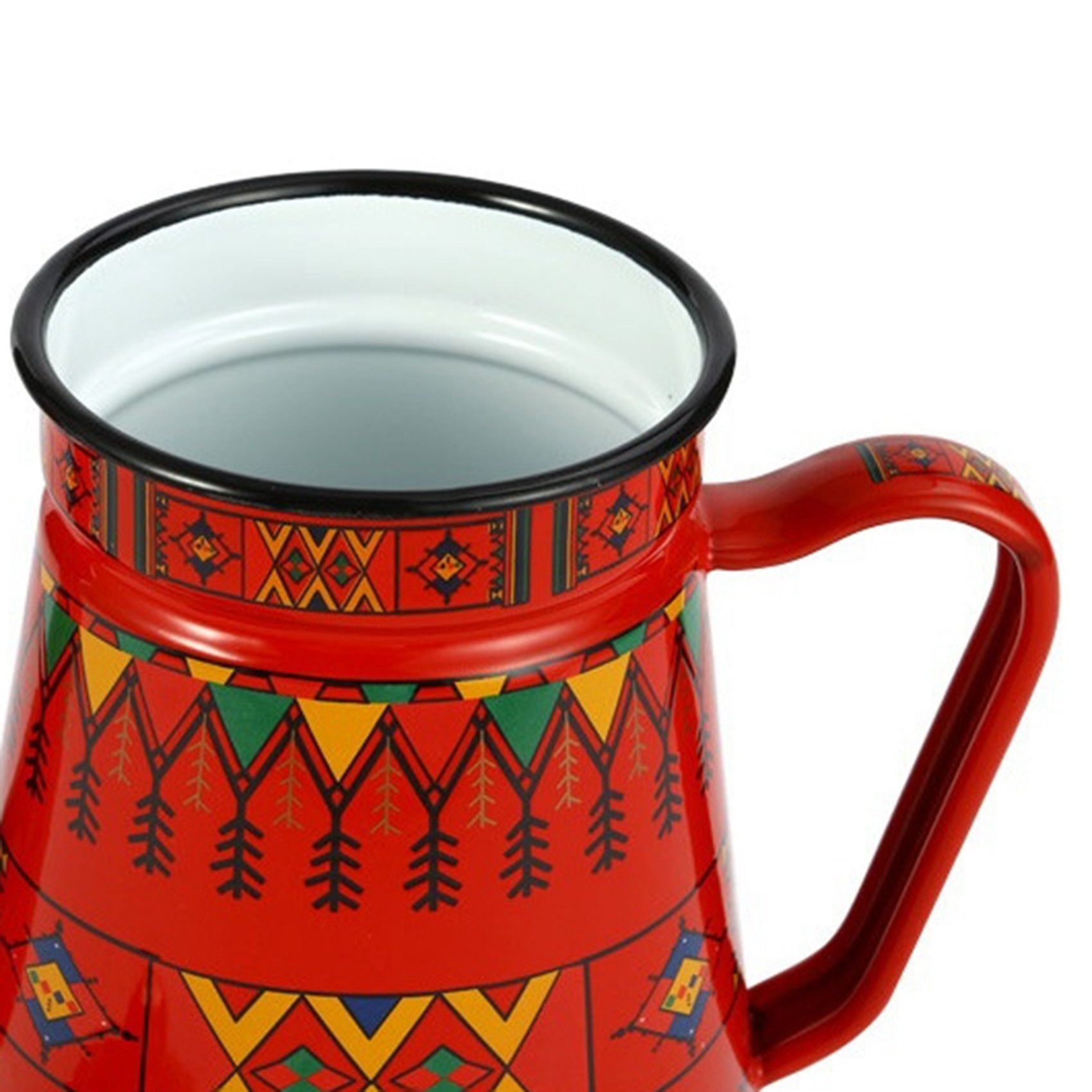 J1UL1N 1.2L Enamel Coffee Pot  - Barista Milk Jug 评论和价格