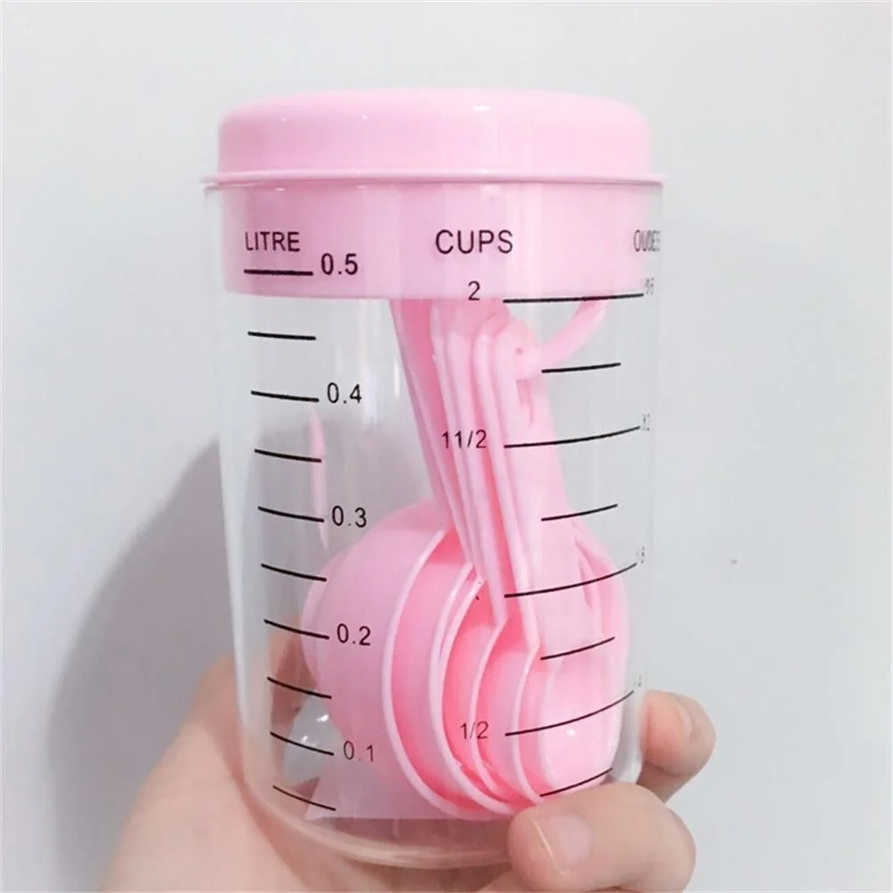 7 Pieces / Set Plastic Measuri - Coffee Tea And Sugar Set 评论和价格