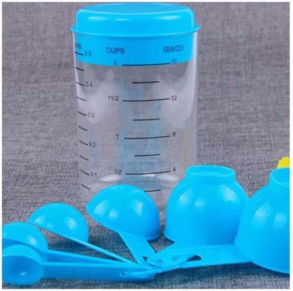 7 Pieces / Set Plastic Measuri - Coffee Tea And Sugar Set 评论和价格