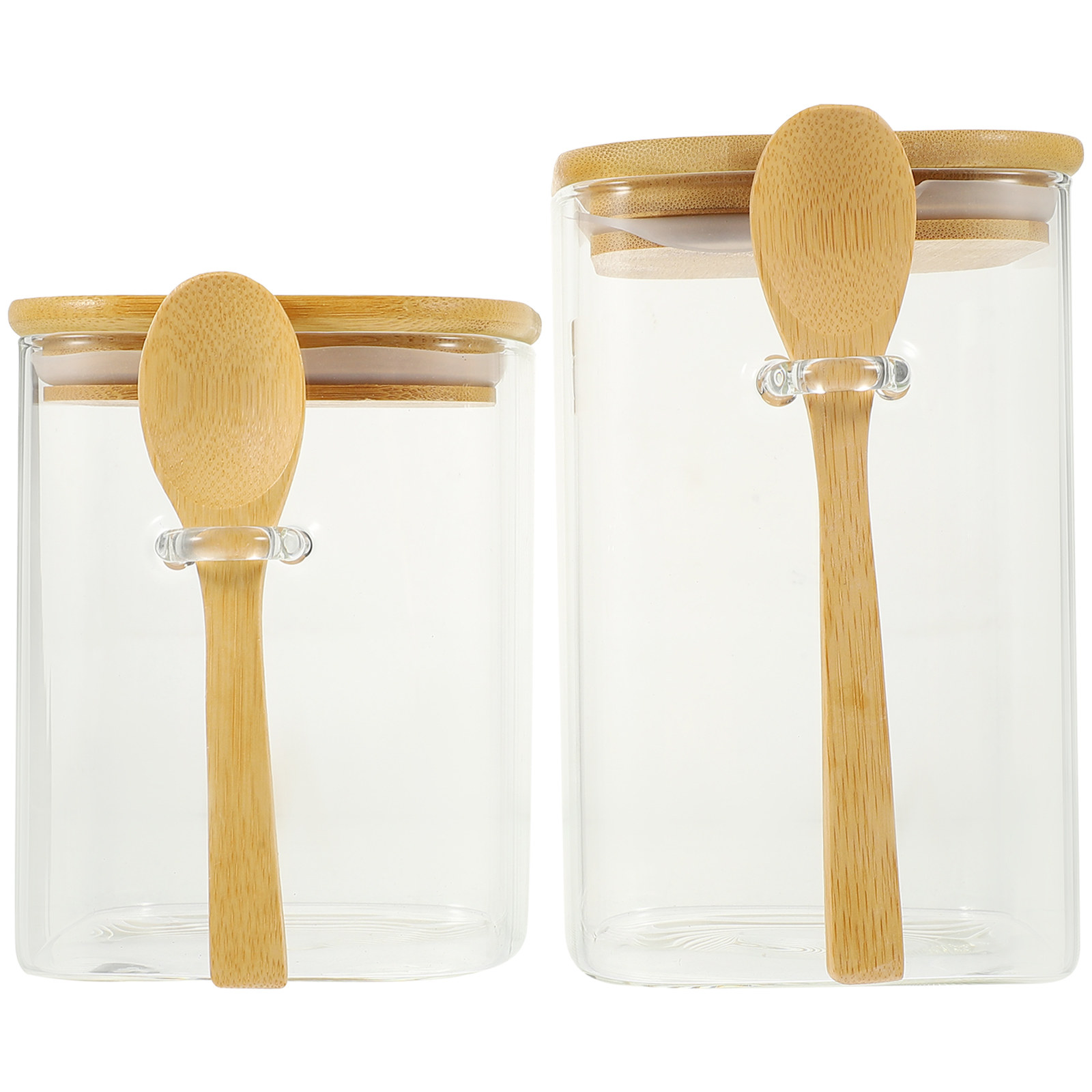 2Sets Heavy Duty Glass Coffee  - Coffee Tea Sugar 评论和价格