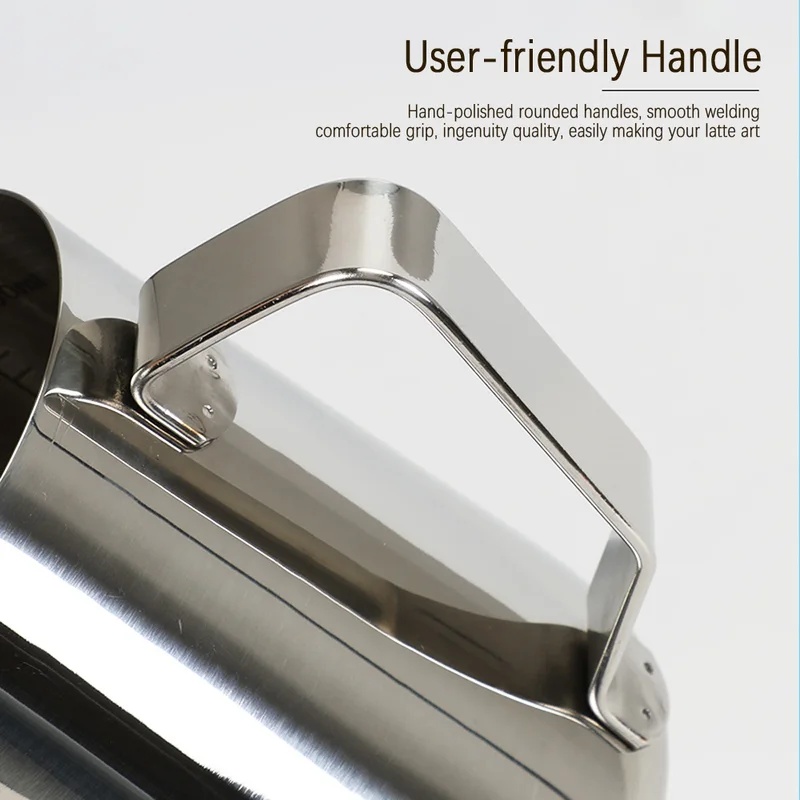 Stainless Steel Milk Frothing  - Barista Milk Jug 评论和价格
