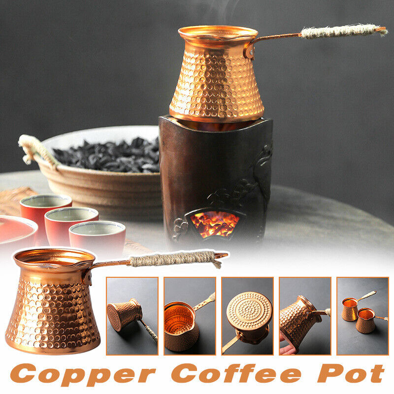 Coffee Pot Antique Copper Turk - Moka Pot Stove 评论和价格