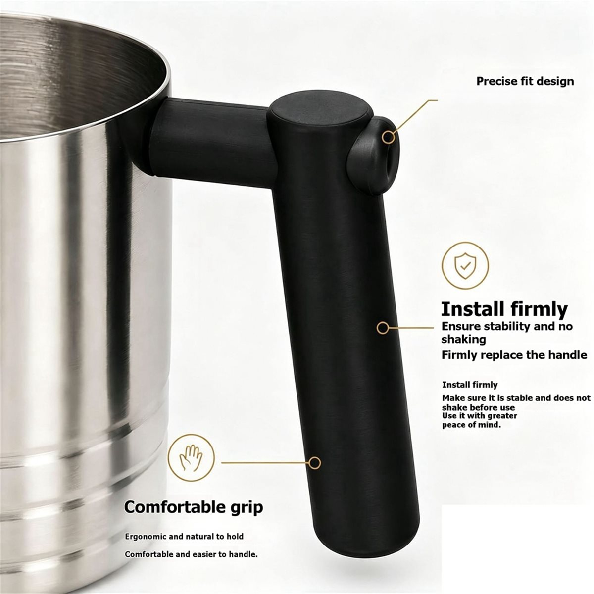 Replacement Milk Frothing Pitc - Barista Milk Jug 评论和价格