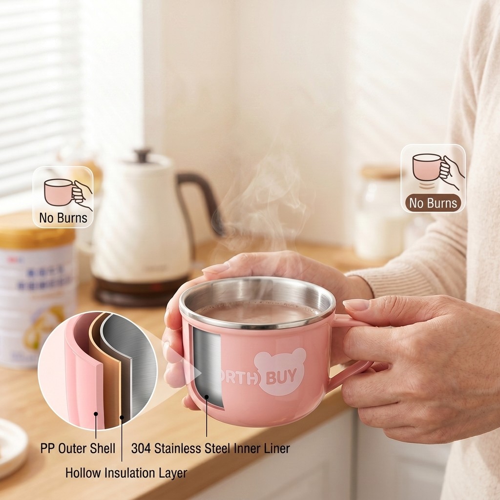 Cute Coffee Mug 304 Stainless  - Xbloom Coffee Tea 评论和价格