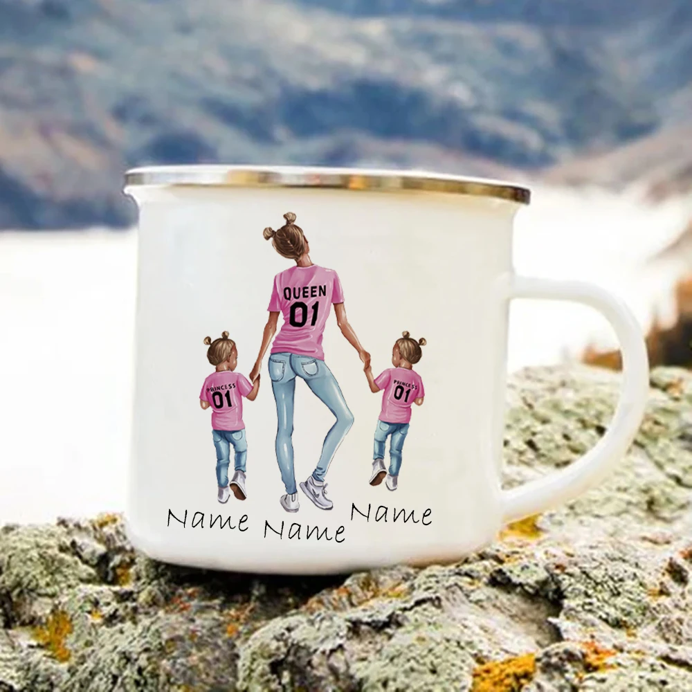 Mother Two Daughters Customize - Coffee Tea Name 评论和价格