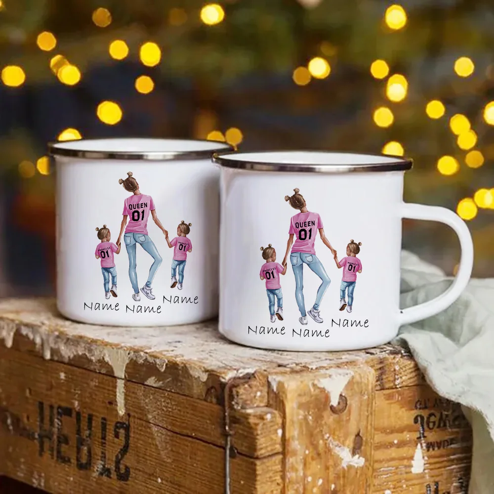 Mother Two Daughters Customize - Coffee Tea Name 评论和价格