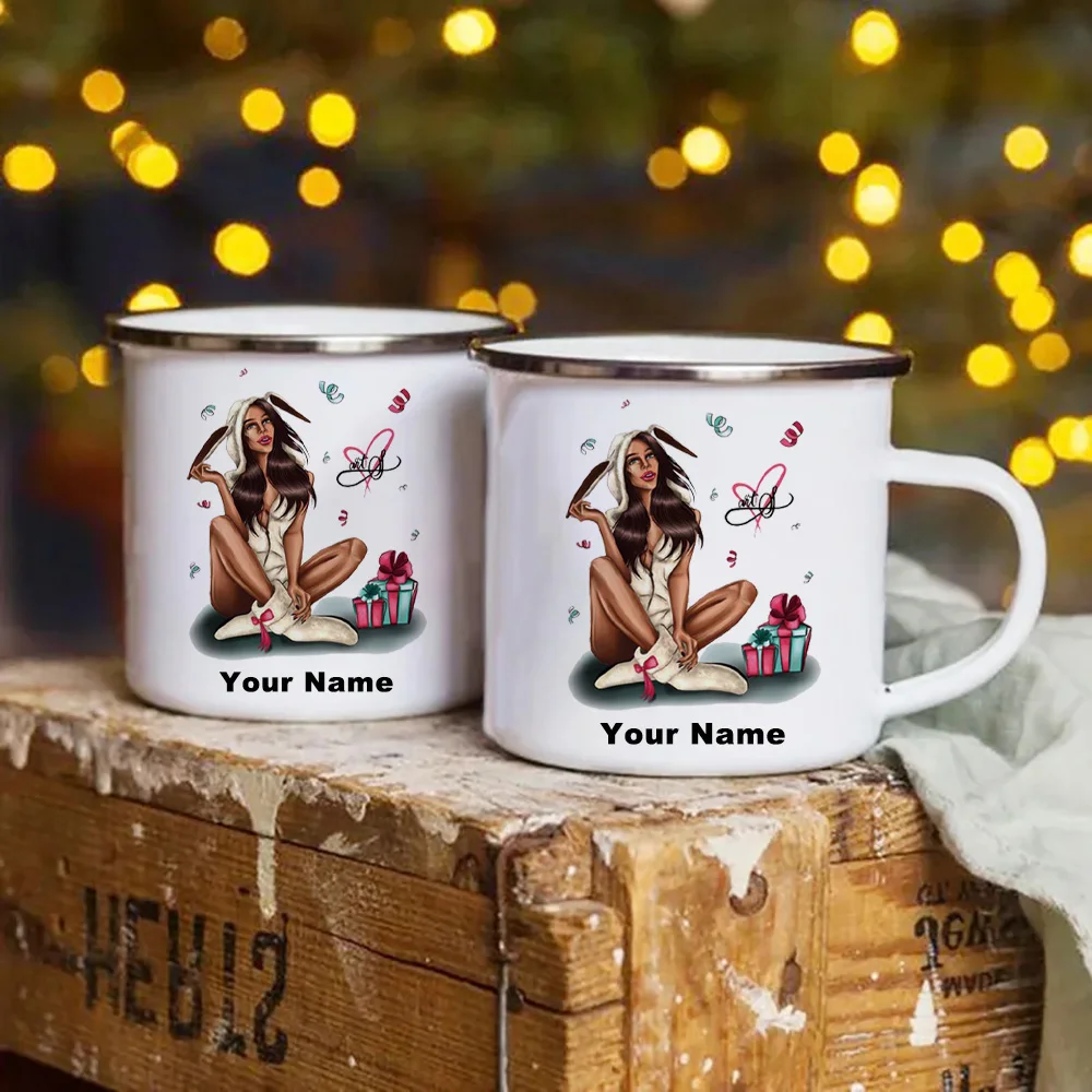 Custom Enamel Mug with Your Na - Coffee Tea Name 评论和价格