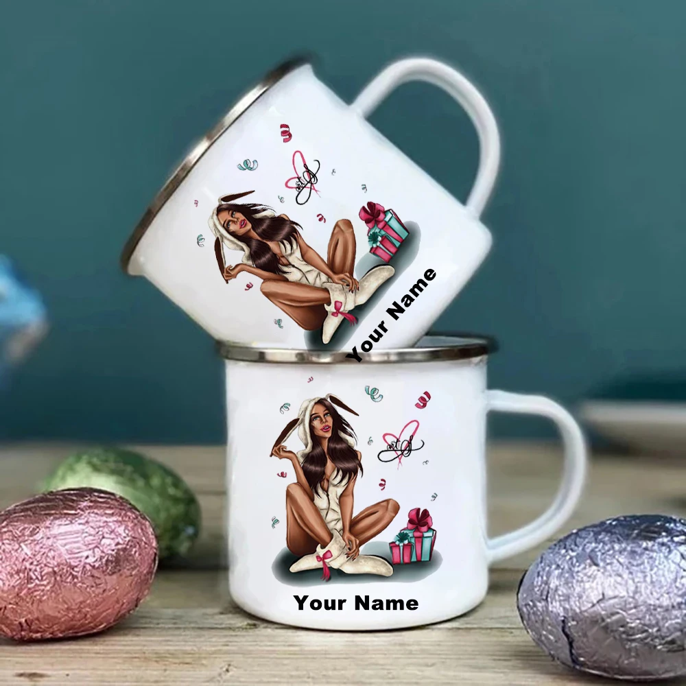 Custom Enamel Mug with Your Na - Coffee Tea Name 评论和价格