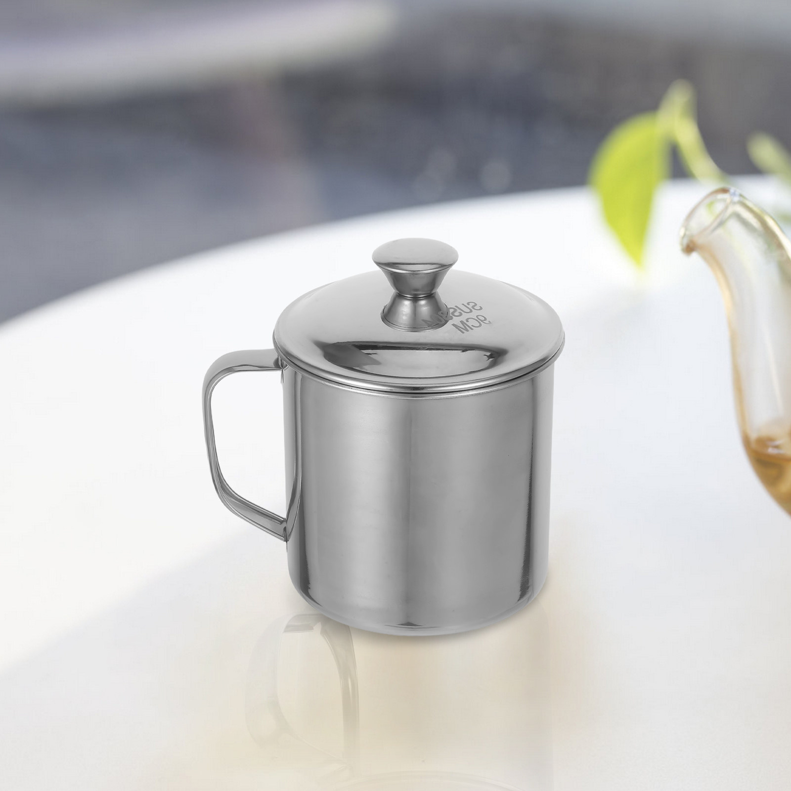 Stainless Steel Cup With Lid R - Coffee Tea & Jane 评论和价格