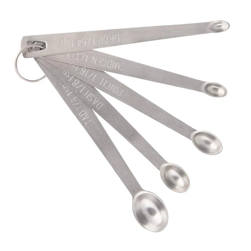 5pcs/Set Small Measuring Spoon - Coffee Tea And Sugar Set 评论和价格
