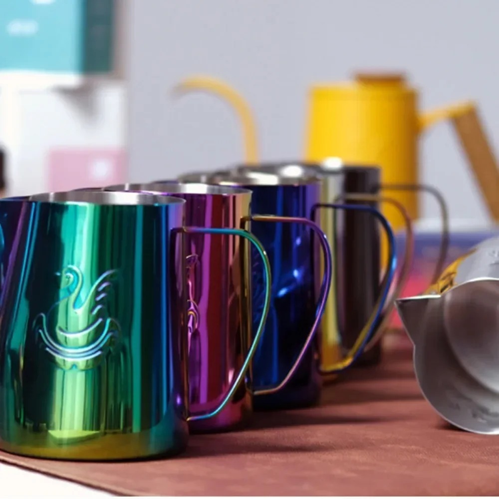 1Pc 600ml Milk Jug Steaming Fr - Barista Milk Jug 评论和价格