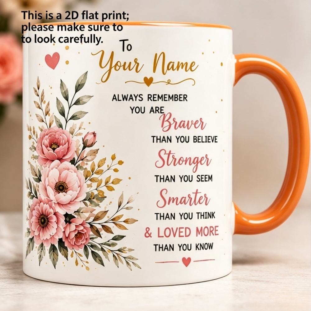 Custom Name 2D Print Coffee Mu - Coffee Tea Name 评论和价格