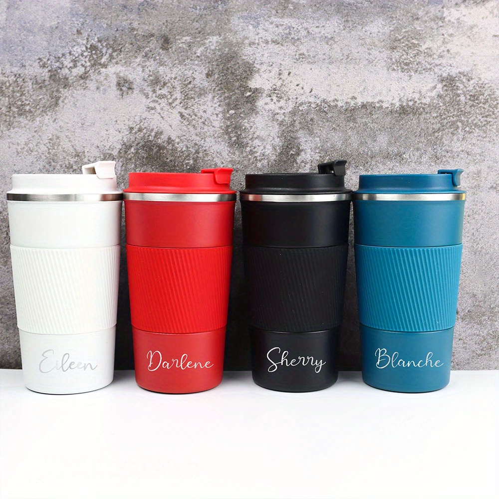 Custom Name Engraved Stainless - Coffee Tea Name 评论和价格