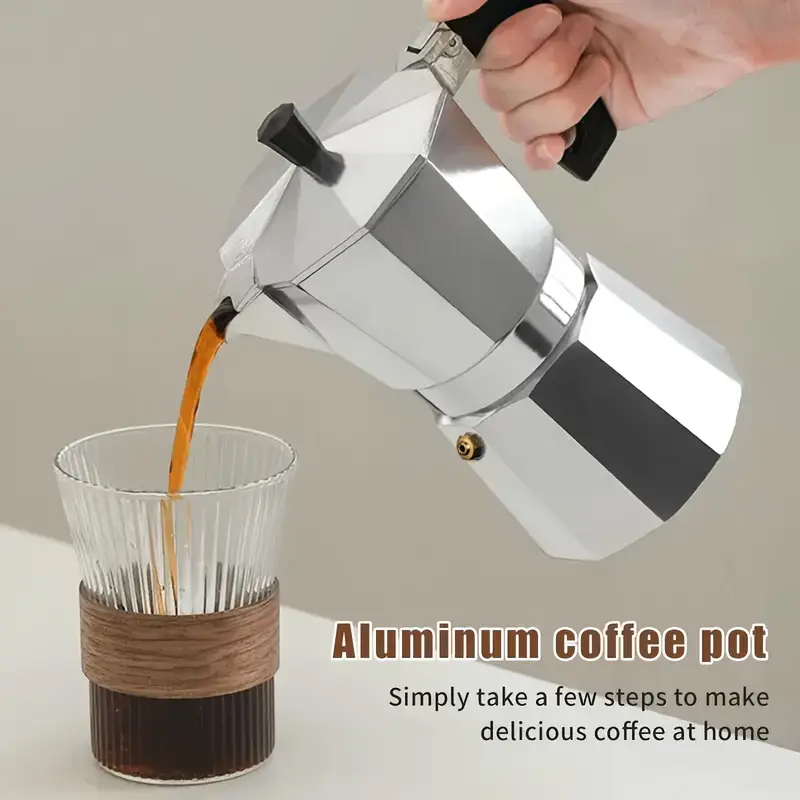 Classic Aluminum Moka Pot 50-3 - Moka Pot Stove 评论和价格
