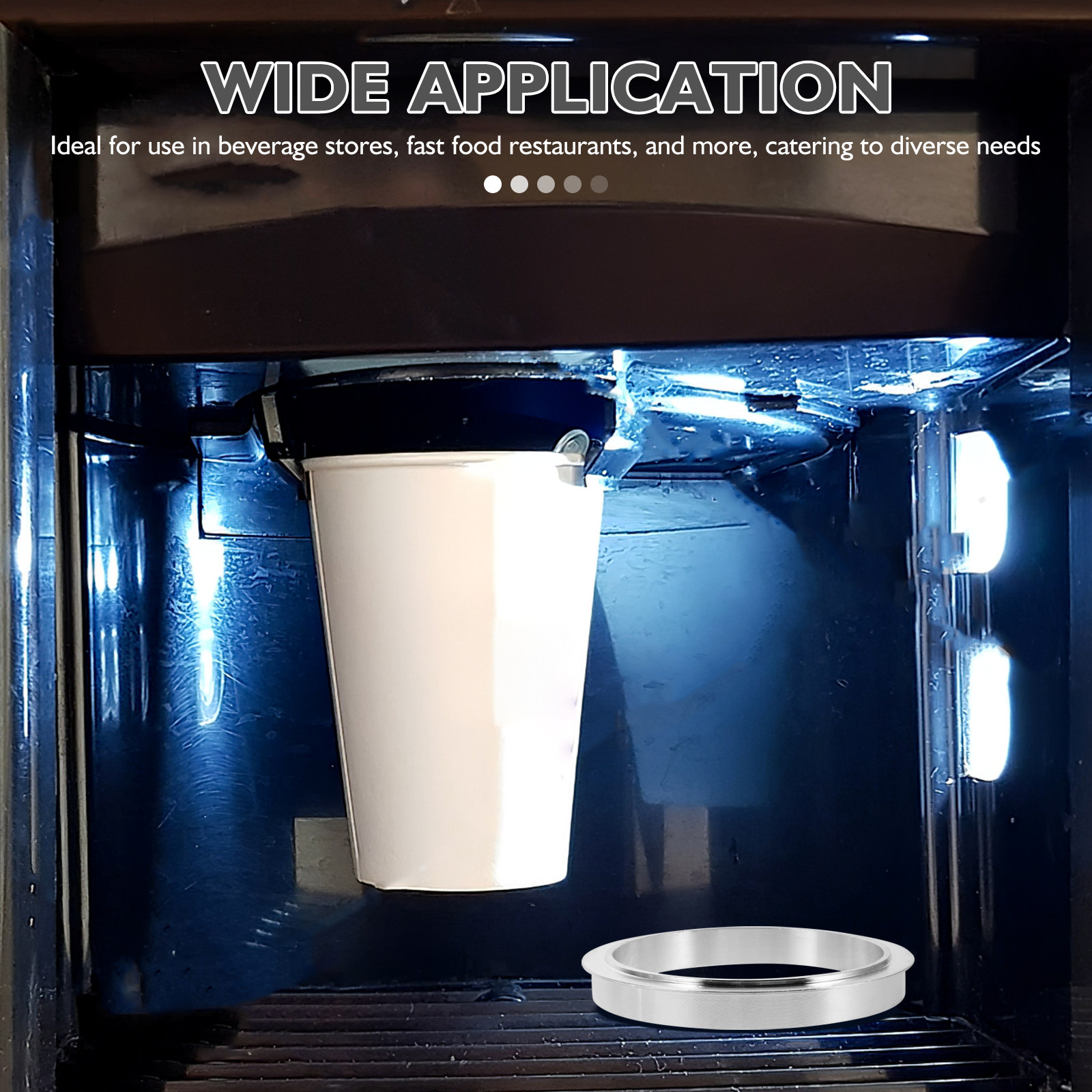2Pcs Aluminum Sealing Machine  - Coffee Tea With Milk 评论和价格