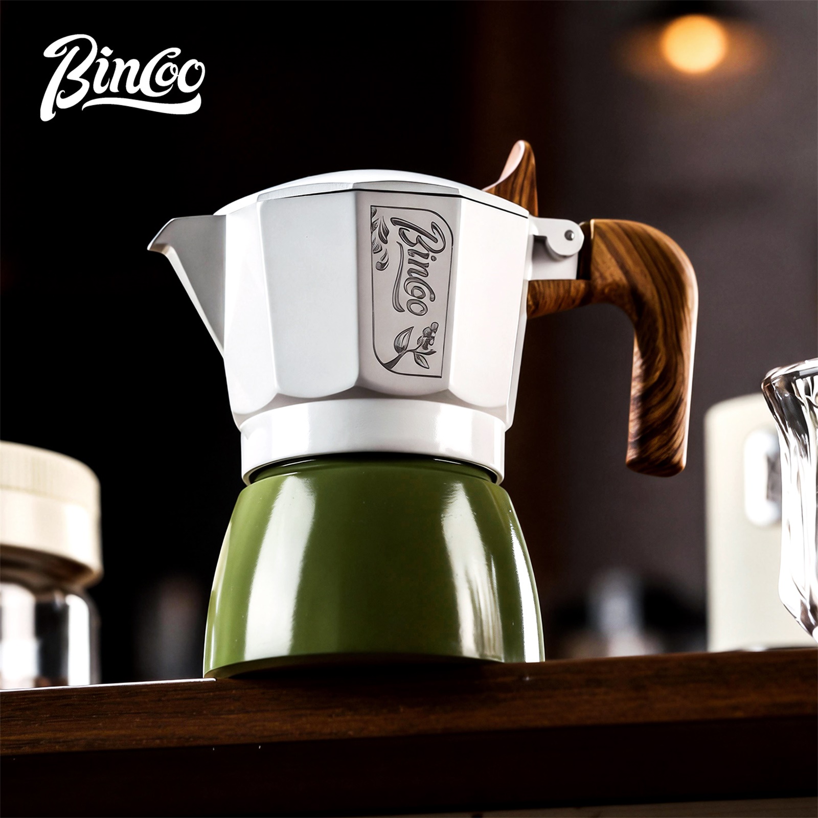 Bincoo Professional Dual Valve - Moka Pot Stove 评论和价格