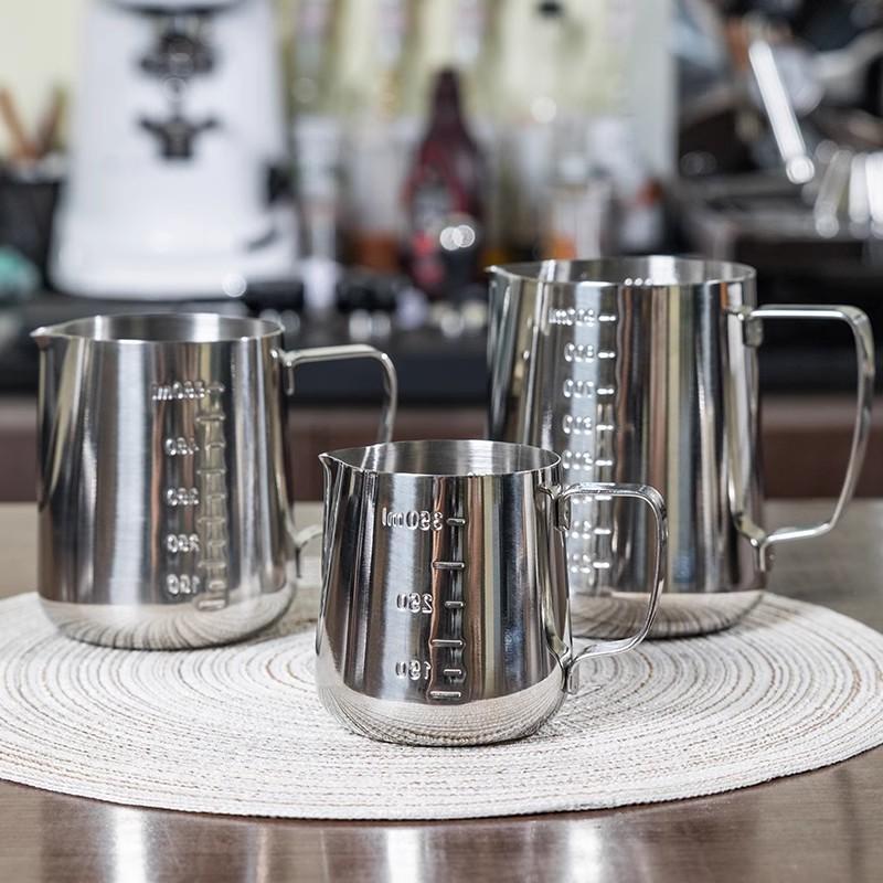 Stainless Steel Milk Frother J - Barista Milk Jug 评论和价格