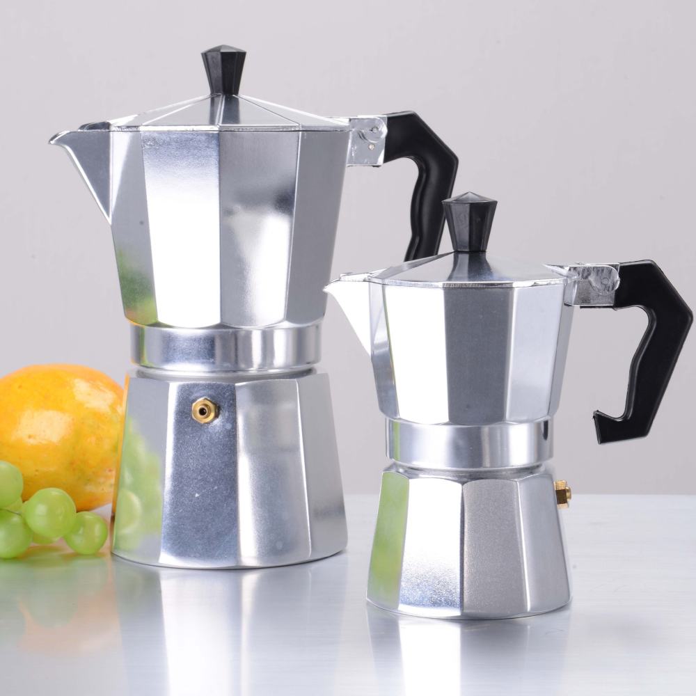 Modern Aluminum Espresso Moka  - Moka Pot Stove 评论和价格