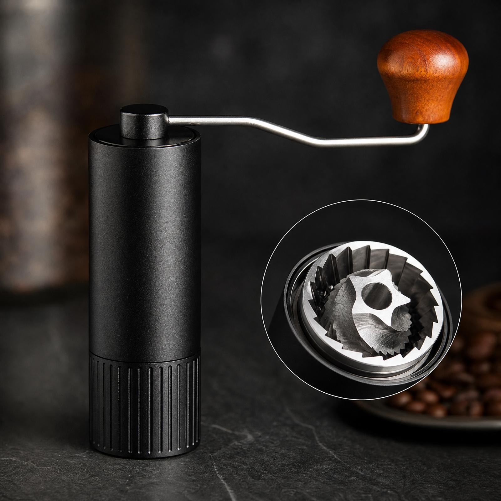 Hand Crank Coffee Grinder with - Burr Hand Grinder 评论和价格