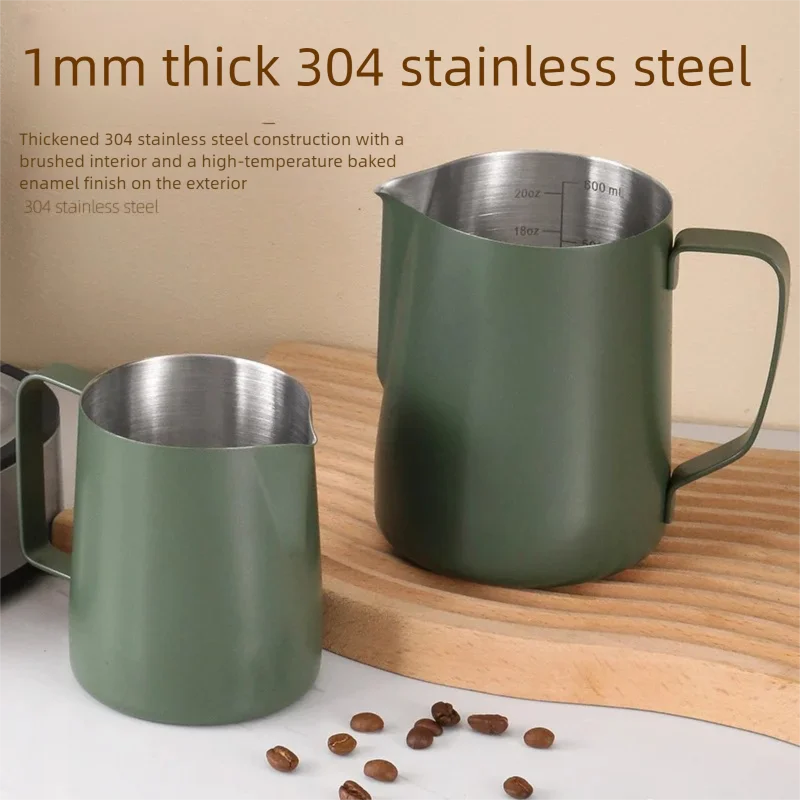 350/600ML Coffee Milk Frothing - Barista Milk Jug 评论和价格