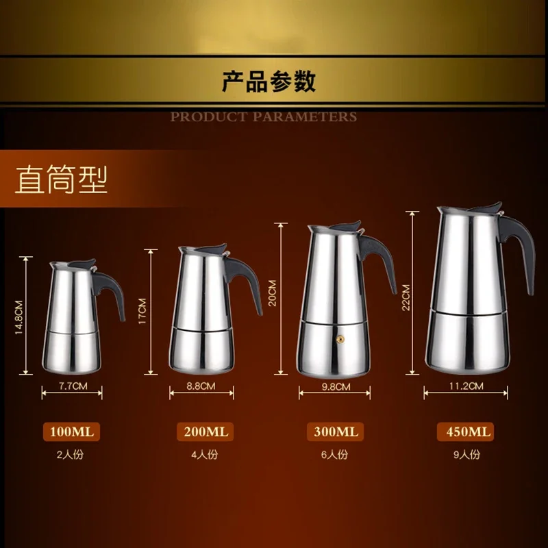 Mokka Espresso Latte Percolato - Moka Pot Stove 评论和价格