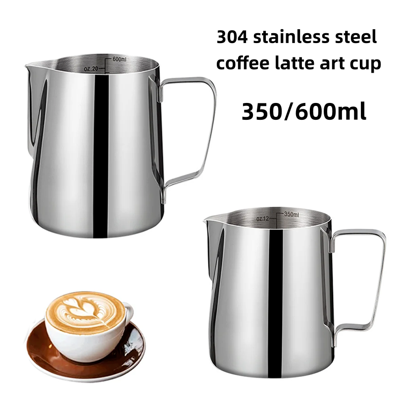 Milk Frothing Pitcher 350/600m - Barista Milk Jug 评论和价格