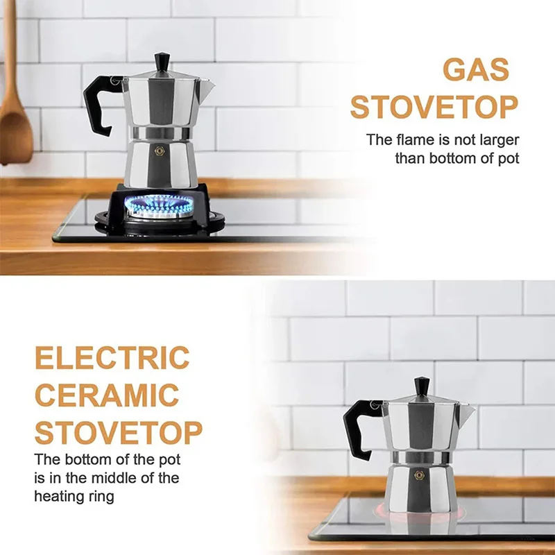 Moka Pot Italian Coffee Machin - Moka Pot Stove 评论和价格