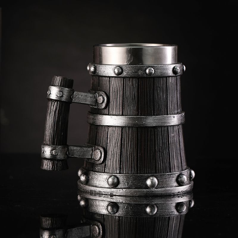 Wood Grain Beer Glass Resin St - Xbloom Coffee Tea 评论和价格