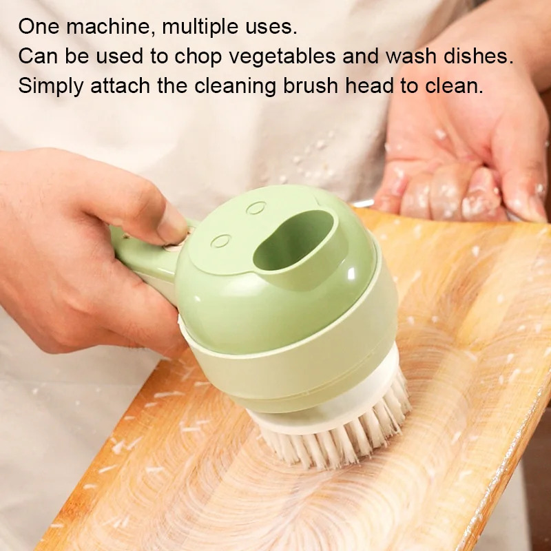 4 IN 1 Electric Vegetable Cutt - Burr Hand Grinder 评论和价格