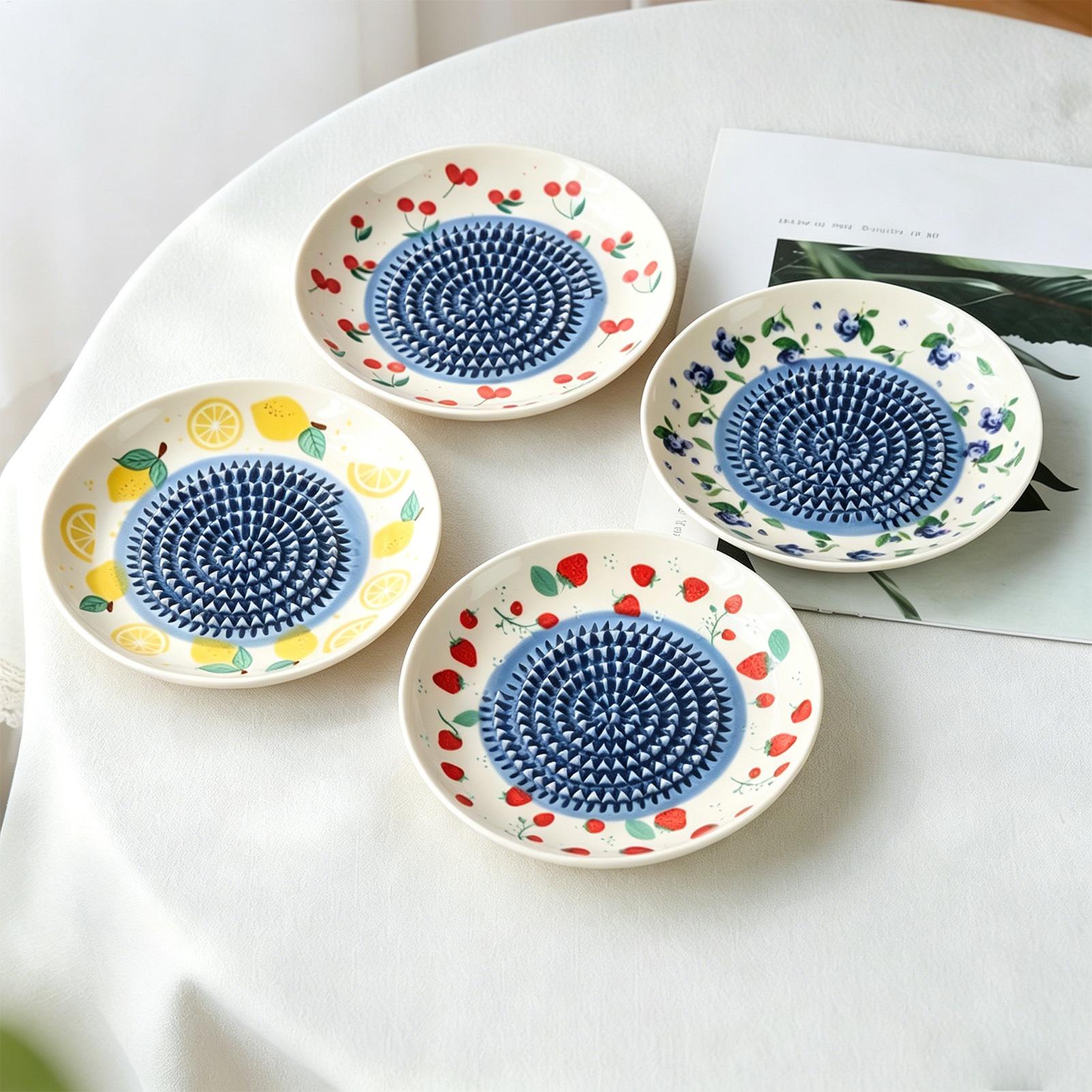 Colorful Simple Ceramic Ginger - Burr Hand Grinder 评论和价格