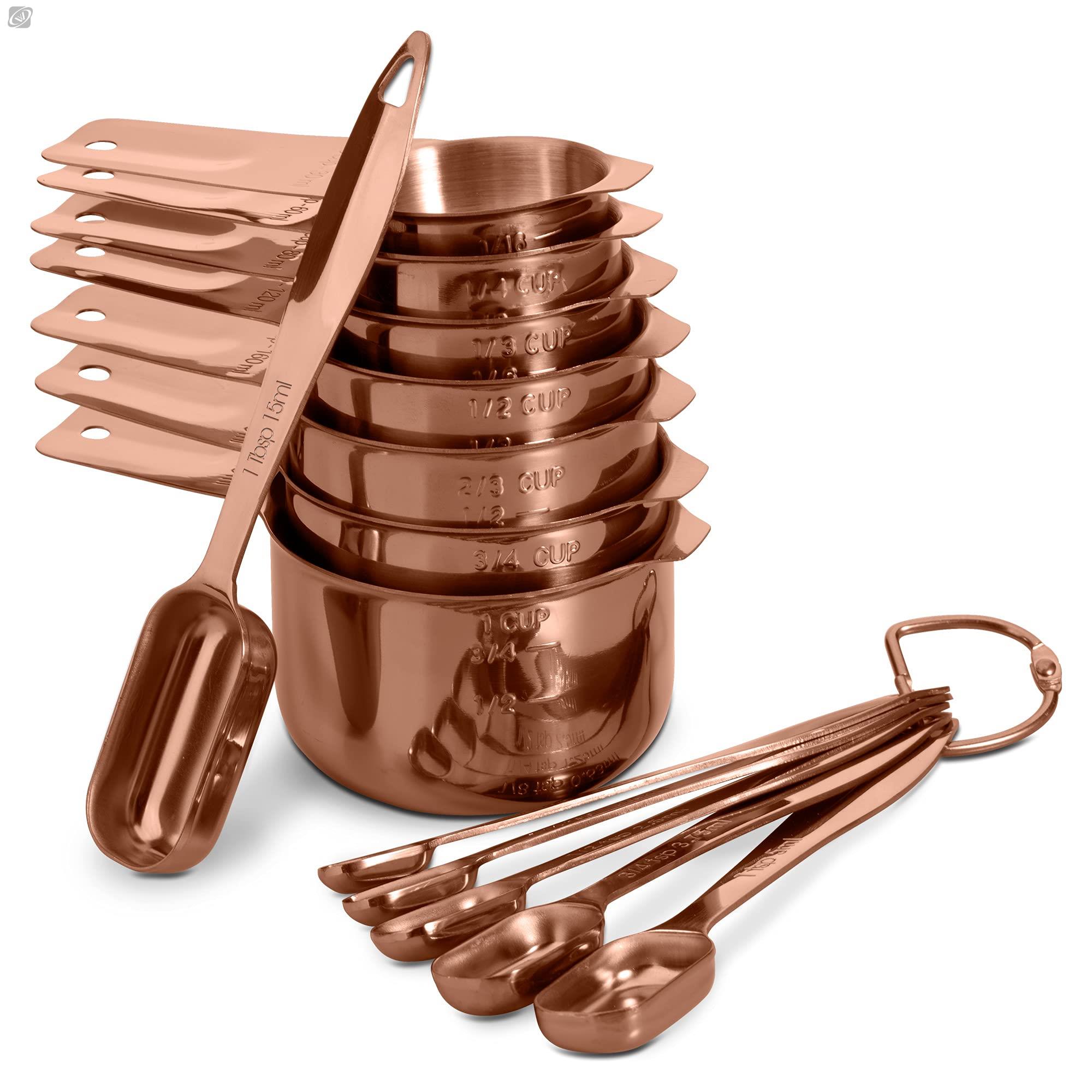13 Pcs Measuring Spoons Set St - Coffee Tea And Sugar Set 评论和价格