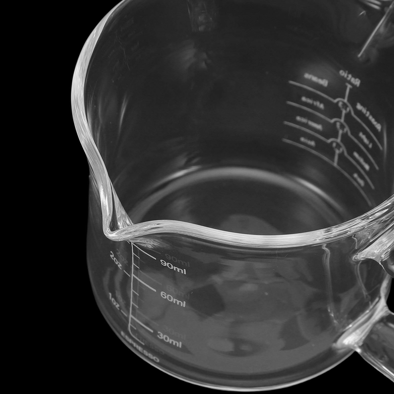 Double Spout Glass Measuring C - Coffee Tea With Milk 评论和价格