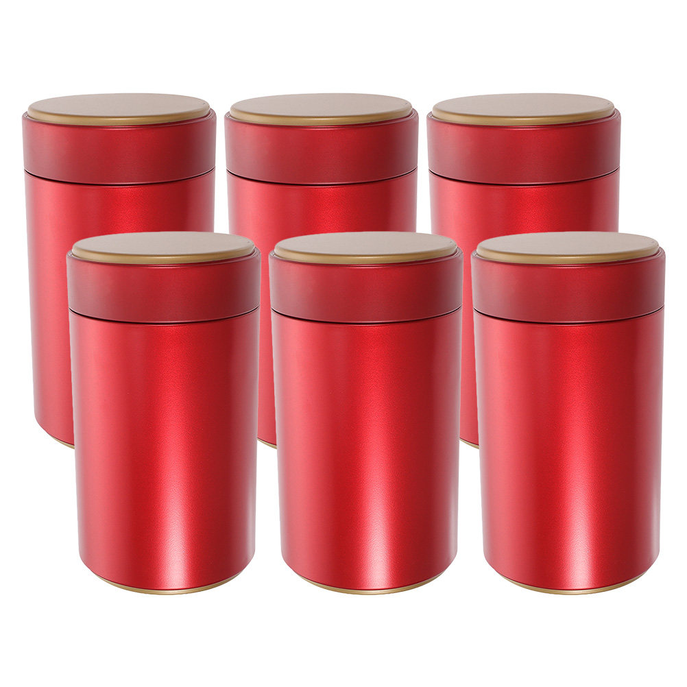 6Pcs Tinplate Tea Tin Canister - Coffee Tea Sugar 评论和价格